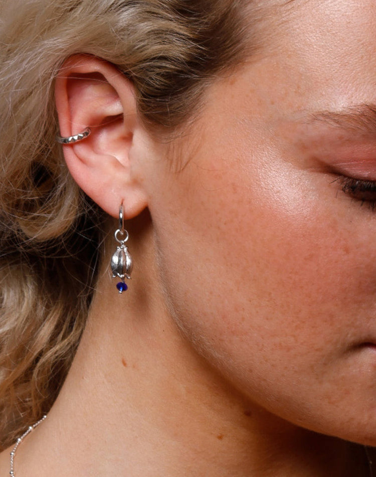 Billie Earring Charm in Silver